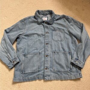 Old Navy Light Blue Denim Chore Jacket